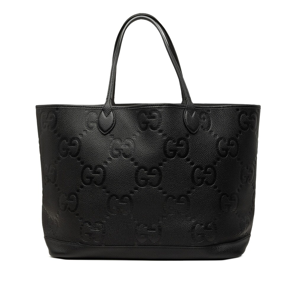 Gucci Large Jumbo Gg Embossed Calfskin #341159G15B